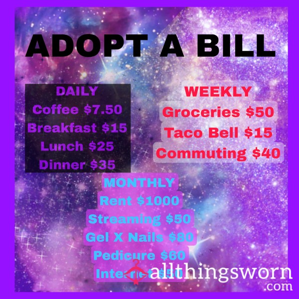 Adopt A Bill