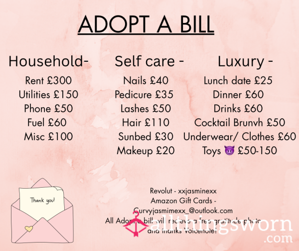 Adopt A Bill