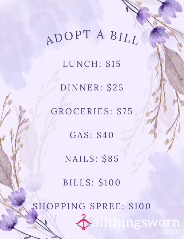 Adopt A Bill