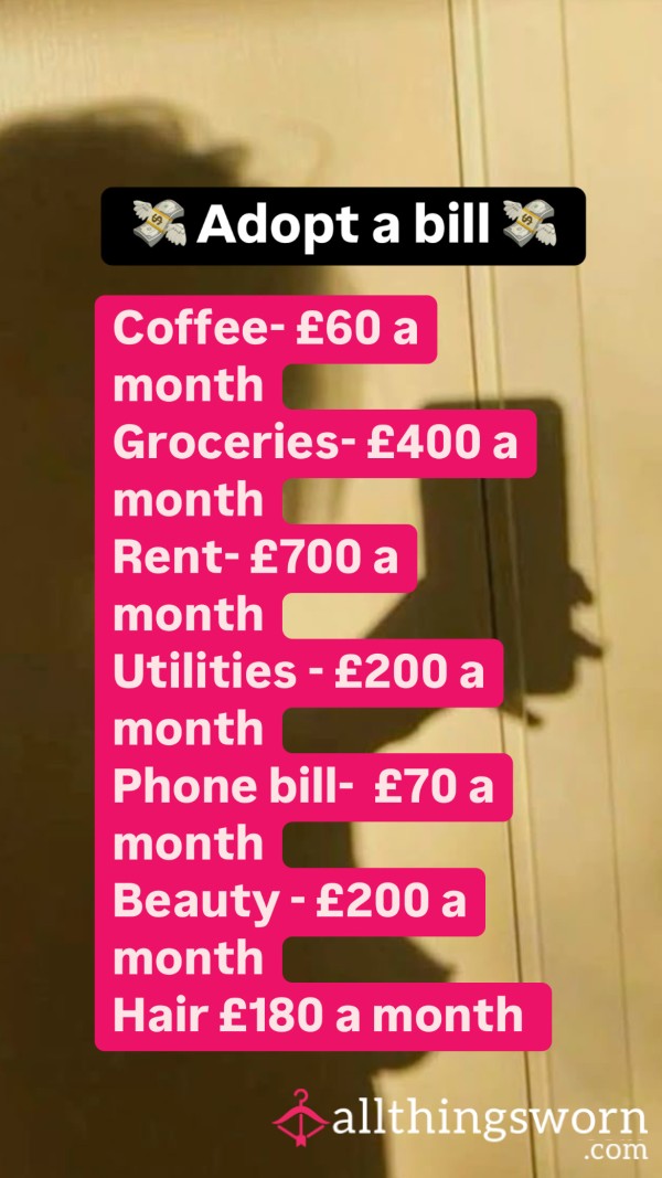 👑 ADOPT A BILL 👑