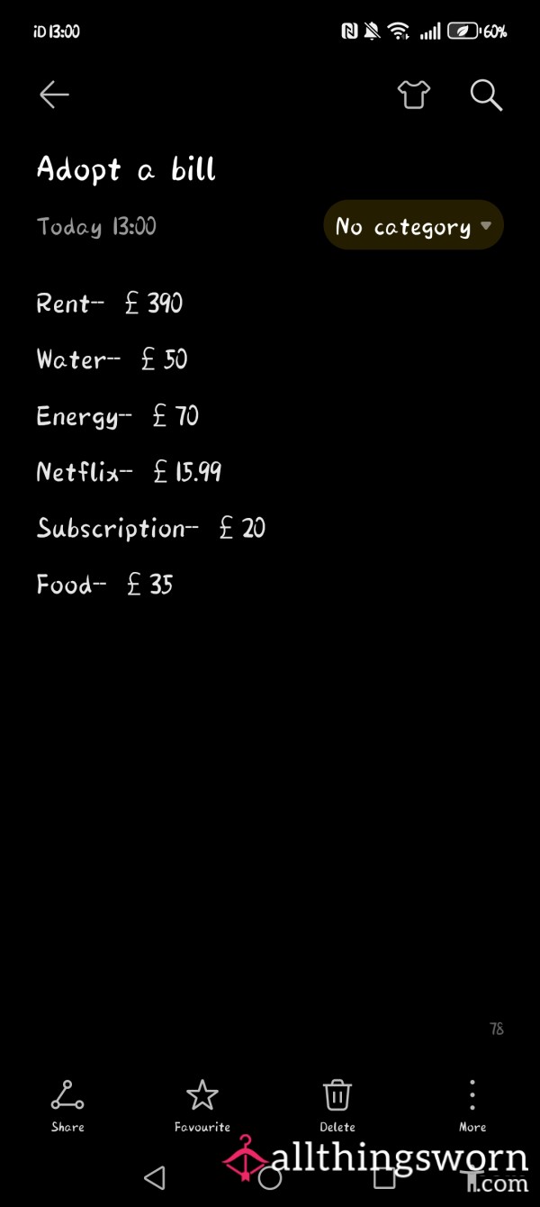 Adopt A Bill