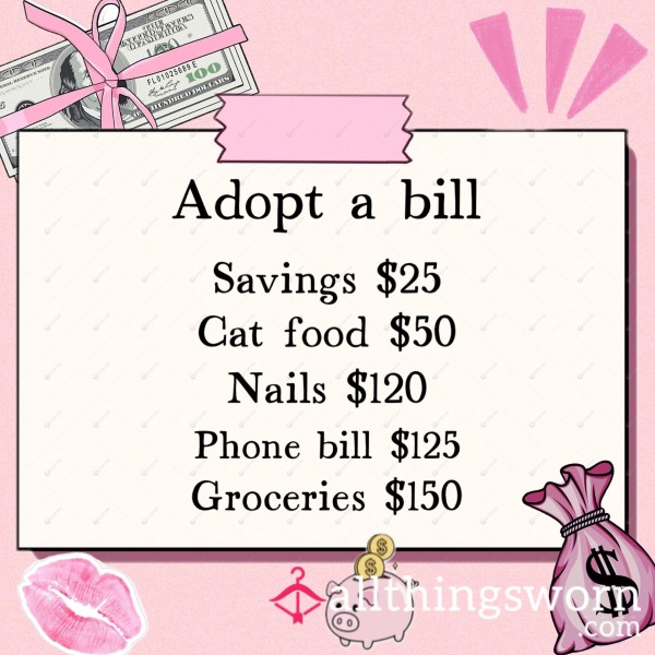 Adopt A Bill 🐷
