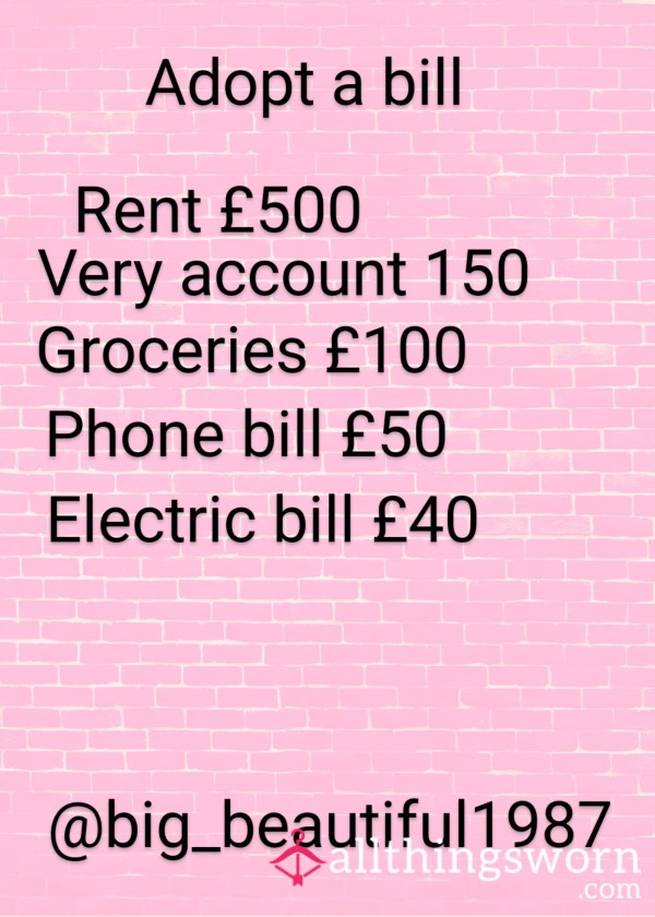 Adopt A Bill,