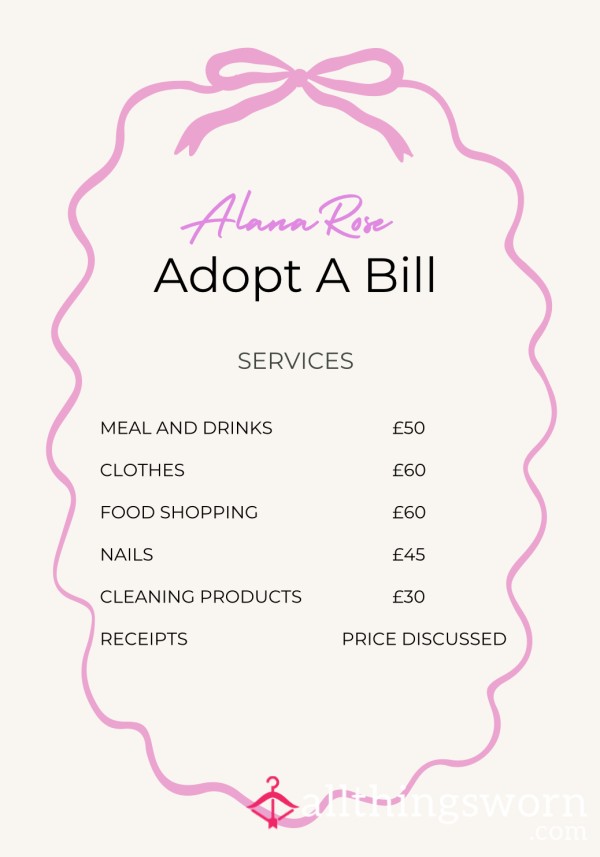 Adopt A Bill