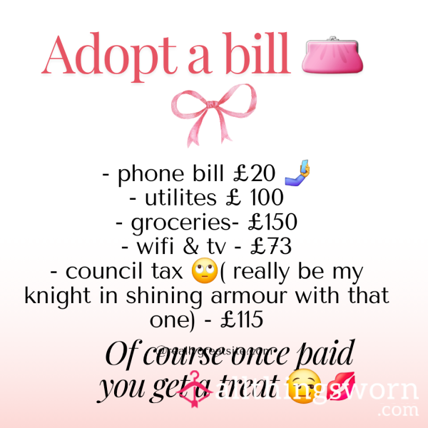 Adopt A Bill