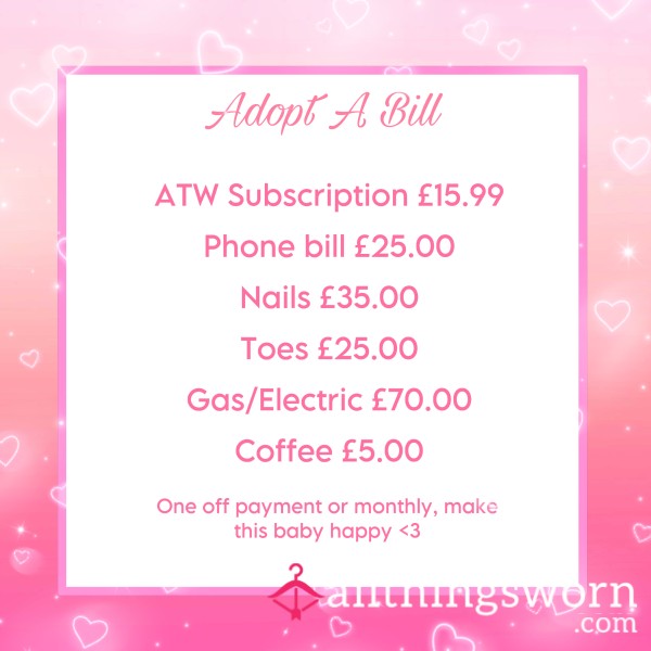 Adopt A Bill💕💸