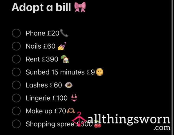 Adopt A Bill 💵