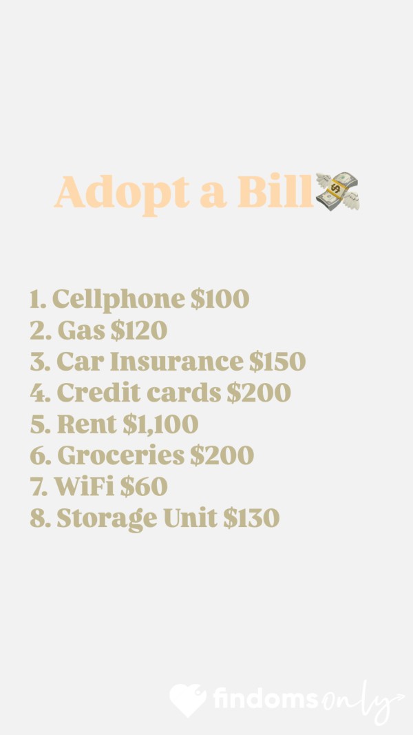 Adopt A Bill