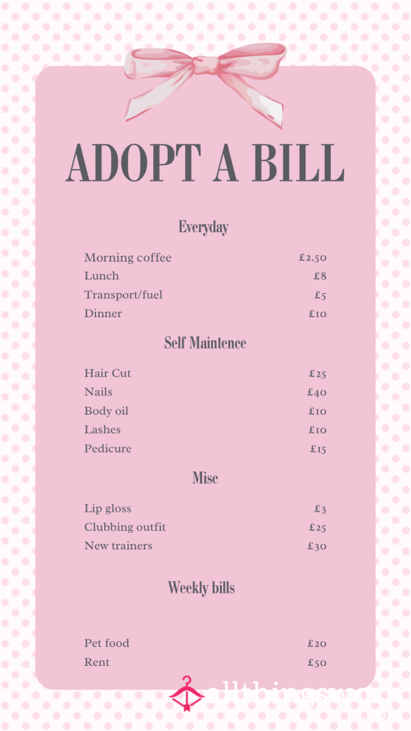 Adopt A Bill