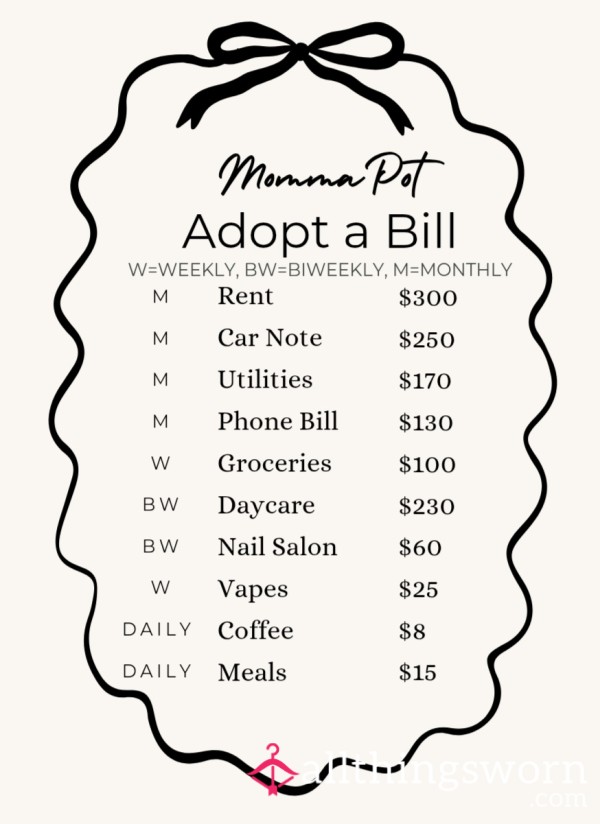 Adopt A Bill