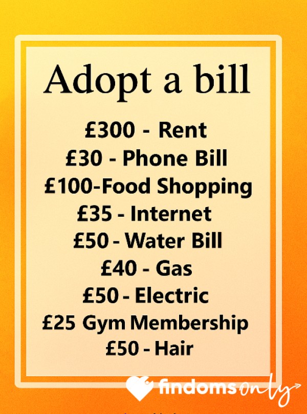 Adopt A Bill…