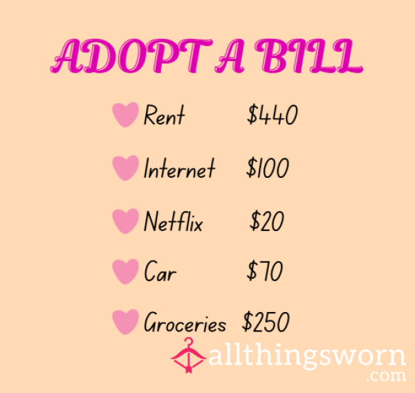 Adopt A Bill