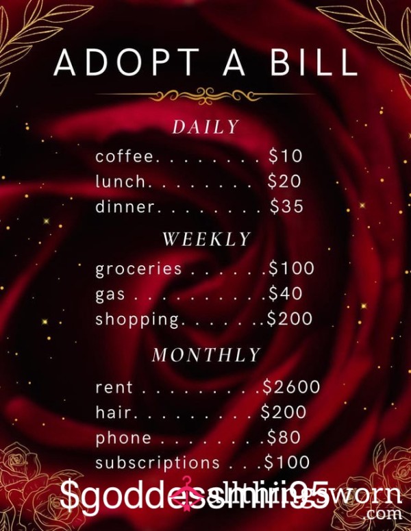 Adopt A Bill