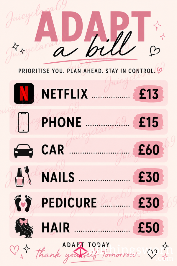 ADOPT A BILL🧾💵