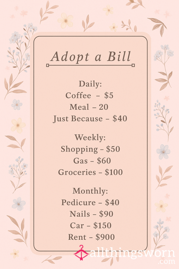 Adopt A Bill