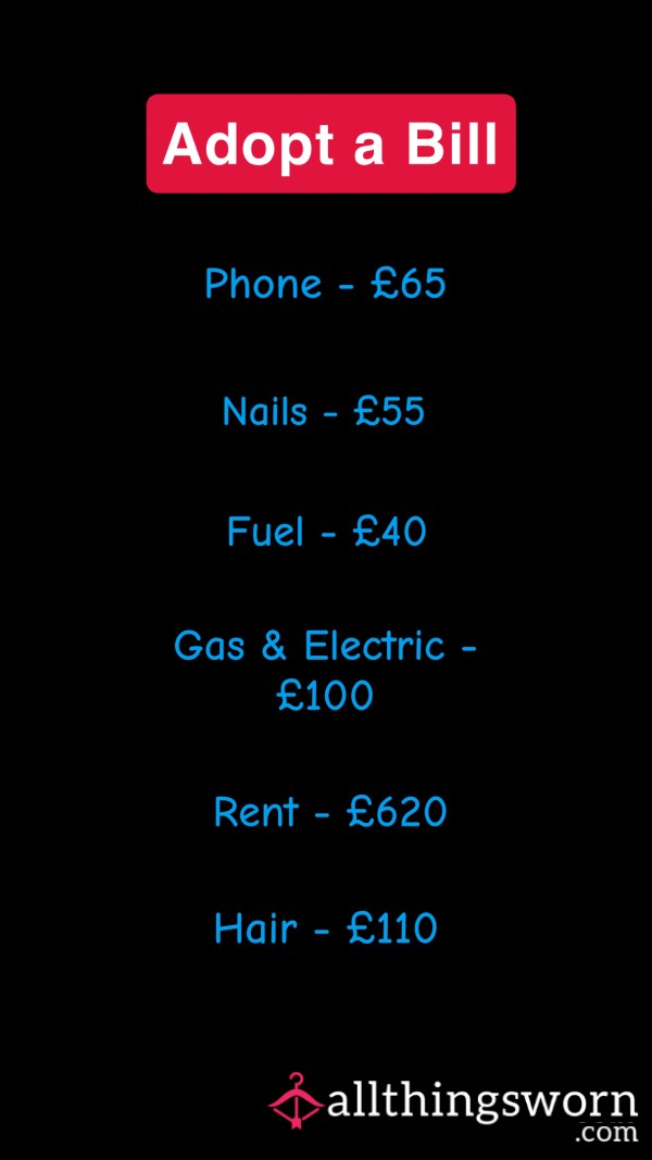 Adopt A Bill 💸