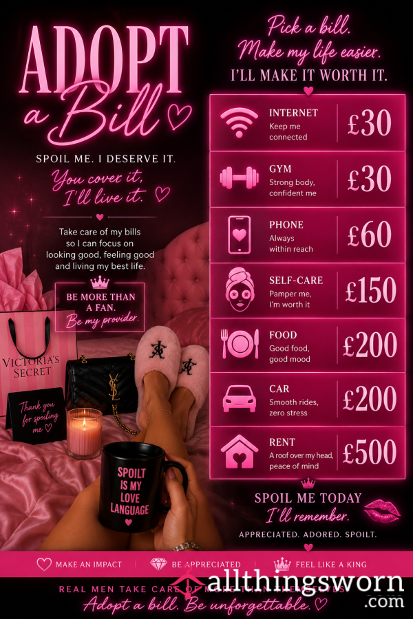 💸 Adopt A Bill 💸