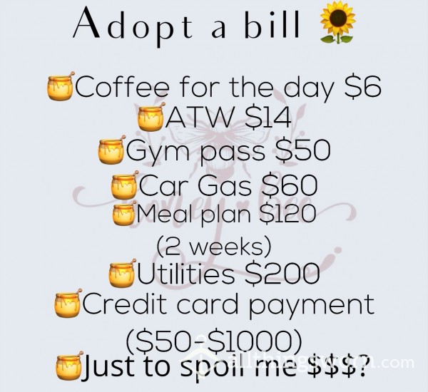 Adopt A Bill