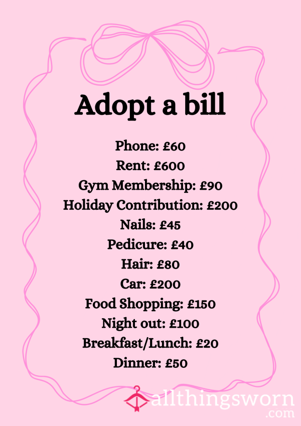 Adopt A Bill