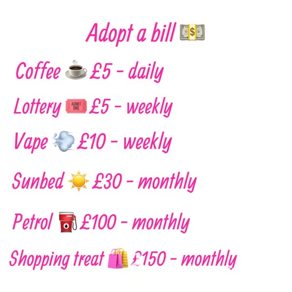 Adopt A Bill 💵