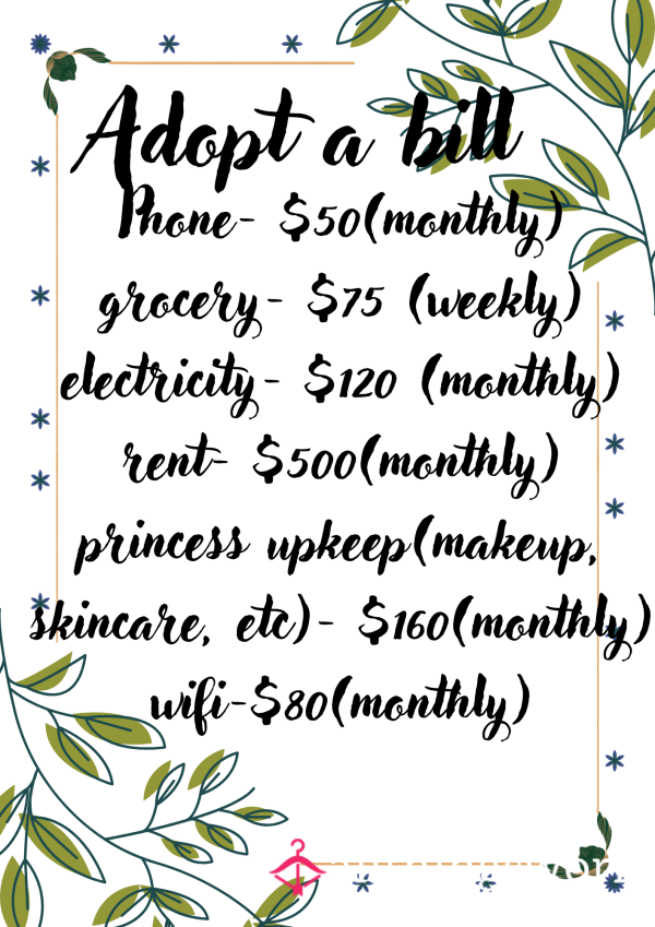 Adopt A Bill 💵💵