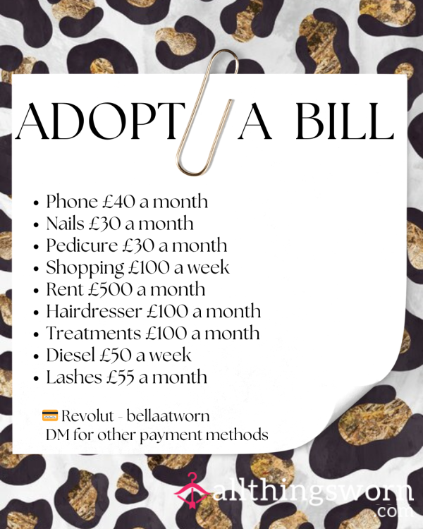 Adopt A Bill