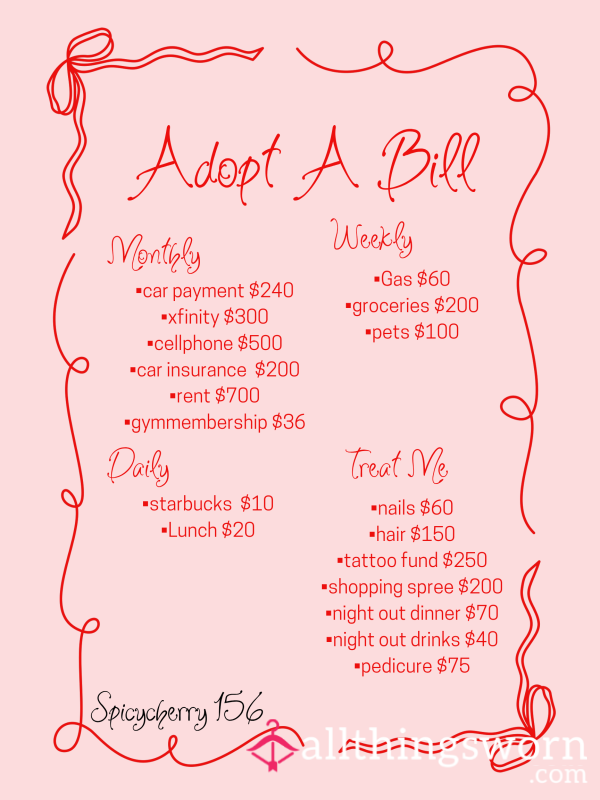 Adopt A Bill