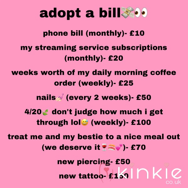 Adopt A Bill💸✨