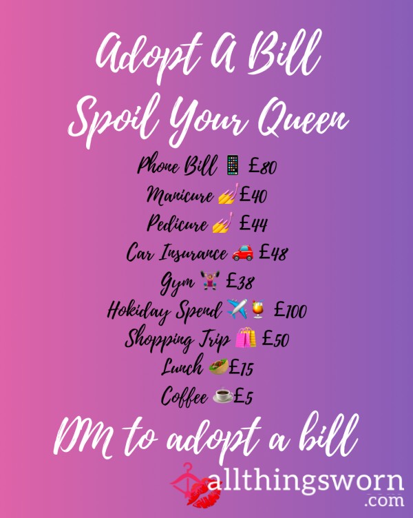 Adopt A Bill