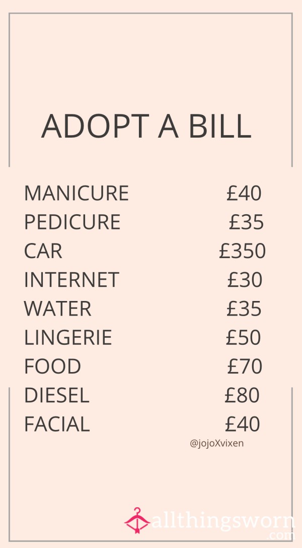 Adopt A Bill