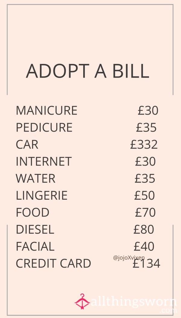 Adopt A Bill