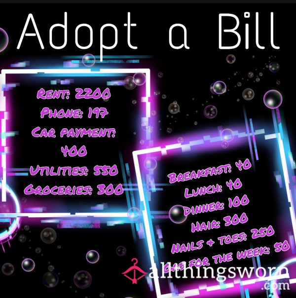Adopt A Bill