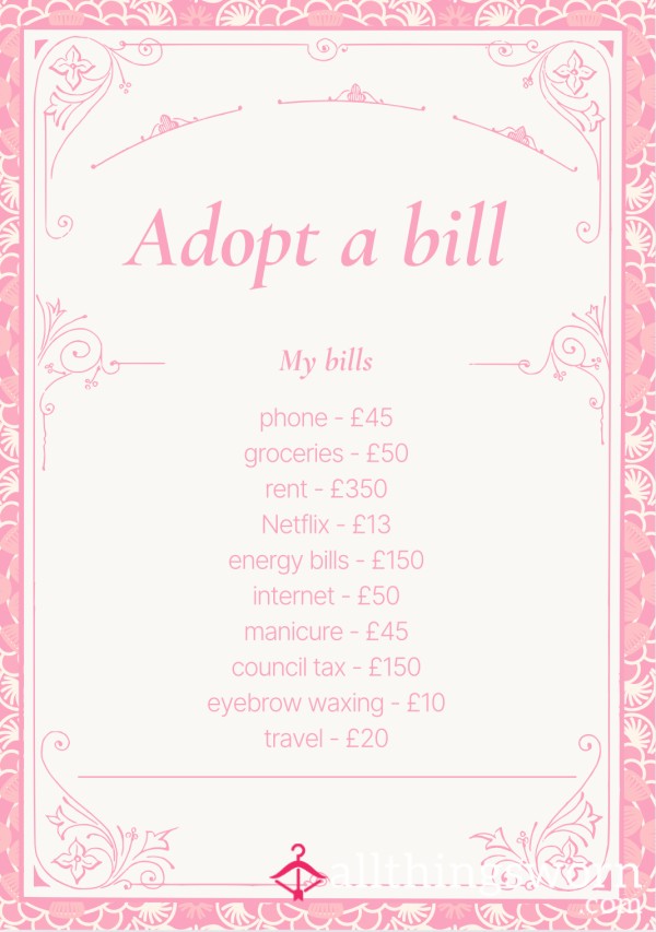 Adopt A Bill 🩷