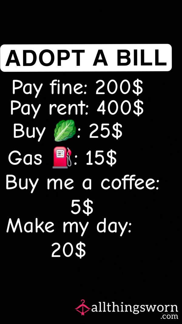 Adopt A Bill