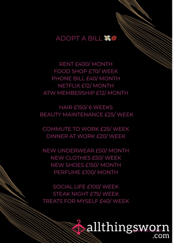 Adopt A Bill 💋💸❤️‍🔥