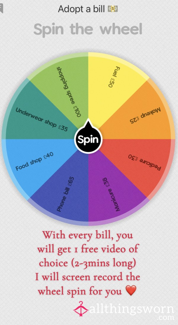 Adopt A Bill 💸