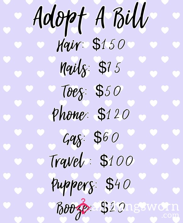 Adopt A Bill