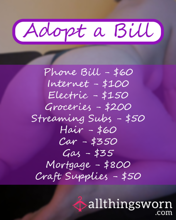 Adopt A Bill 💵