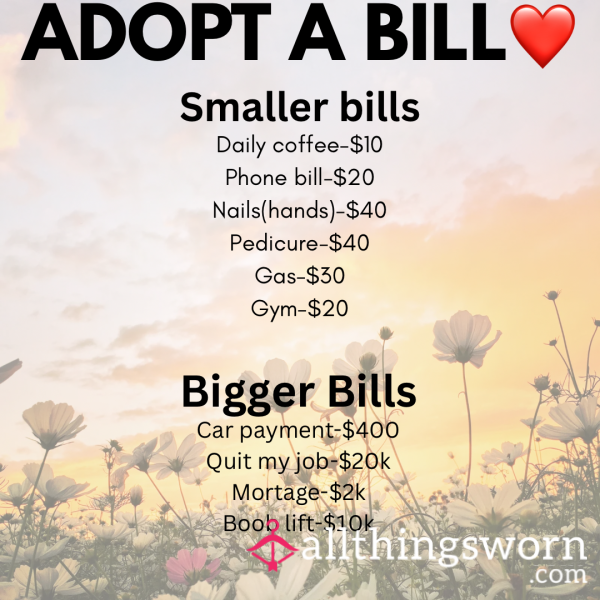 Adopt A Bill