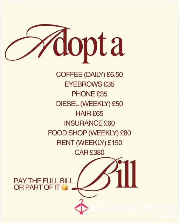 Adopt A Bill 💵