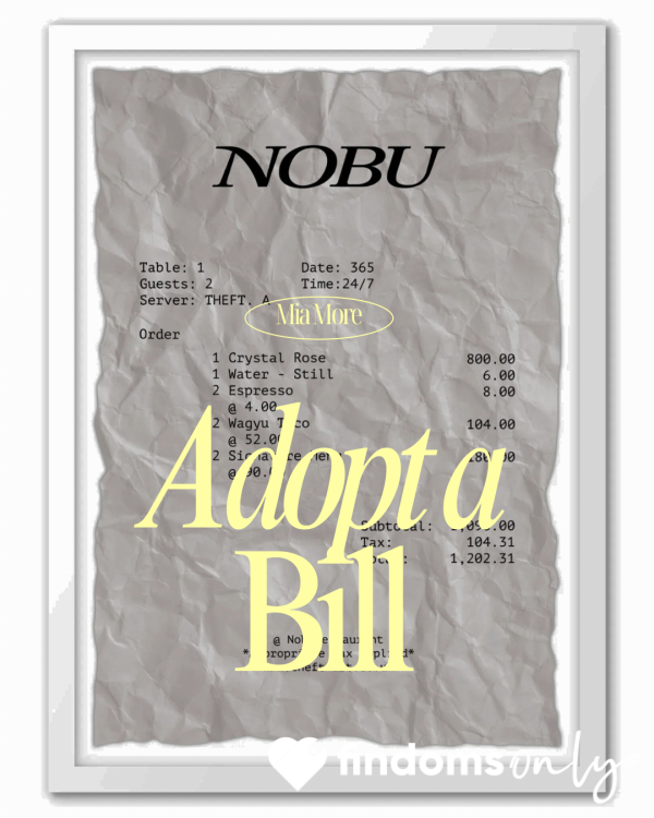 Adopt A Bill (Beauty) 💄