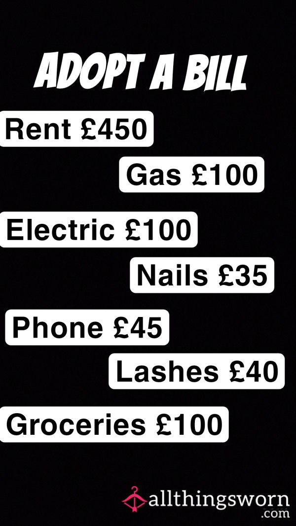 Adopt A Bill From £35..