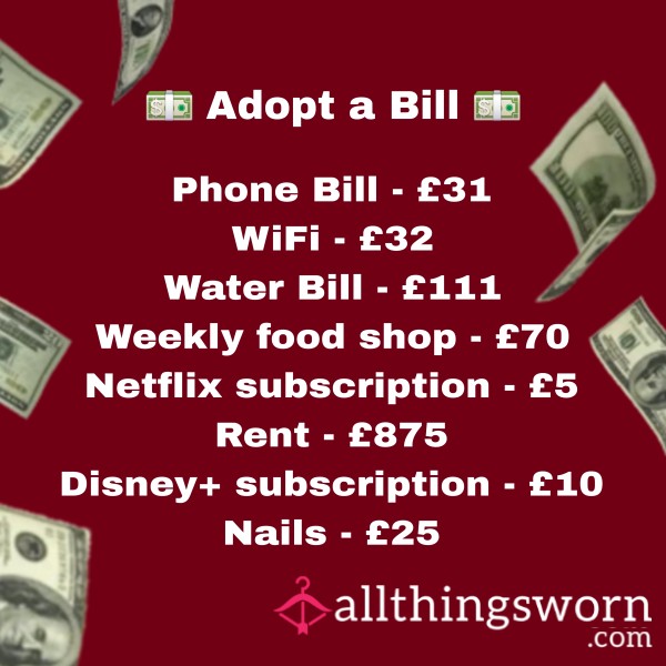 Adopt A Bill Help Evil Out ❤️💵