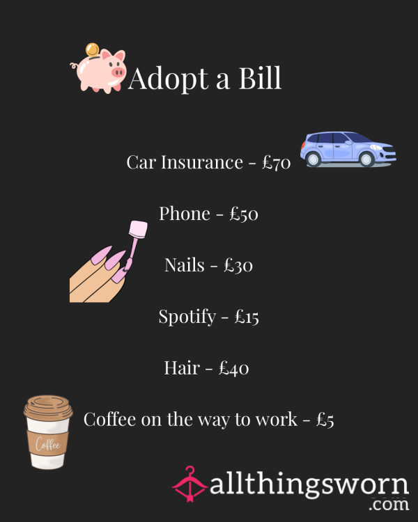 Adopt A Bill & Make Me Smile💖