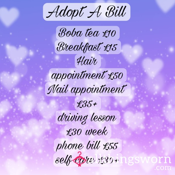 Adopt A Bill 👑 Lower Prices