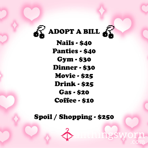Adopt A Bill - SMALL!