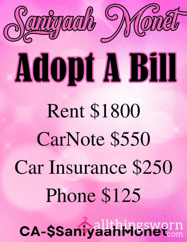Adopt A Bill This Christmas Season