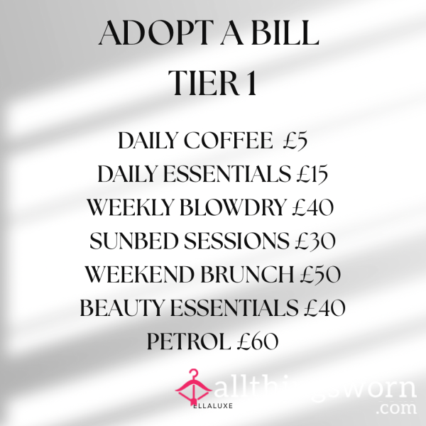 Adopt A Bill 💋 Tier 1 💋
