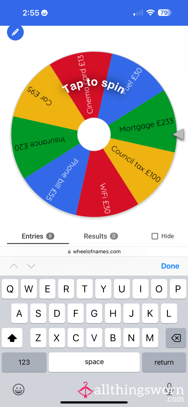 Adopt A Bill Wheel