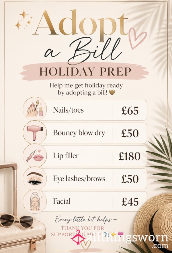 Adopt A Holiday Prep Bill ☀️💋